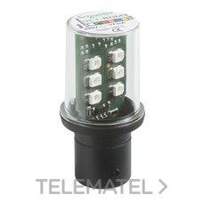 SCHNEIDER ELECTRIC - LÁMPARA LED 230V BA15D VERDE