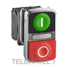 SCHNEIDER ELECTRIC - PULSADOR DOBLE VD.RJ.IP66 24V