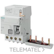 SIEMENS - BLOQUE DIF. 40A 300mA 4P CLASE AC P/5SY