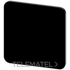 SIEMENS - PLAQ.CJ.22x22mm NG.LETRA BL.INSC.USUARIO