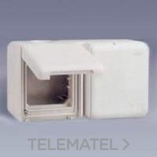 SIMON - CAJA EMP.MEC.DOBLE IP-55 S.44 BEIGE