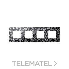 SIMON - FUNDA 4 ELEMENTO VINTAGE NEGRO PLATA