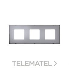 SIMON - FUNDA 3 ELEMENTO GRIS TRANSLUCIDO