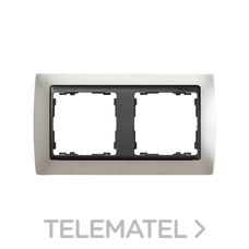 SIMON - MARCO 2 ELEM.ALUM.MATE/ZOCALO GF.S.82