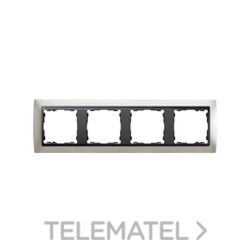 SIMON - MARCO 4 ELEM.ALUM.MATE/ZOCALO GF.S.82