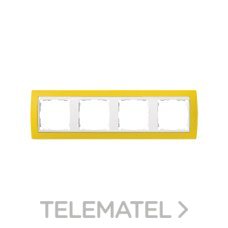 SIMON - MARCO 4 ELEM.AMARILLO/ZOCALO BL.S.82