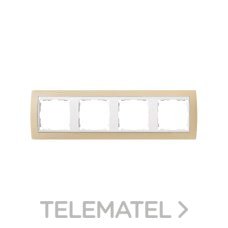 SIMON - MARCO 4 ELEM.CREMA/ZOCALO BL.S.82