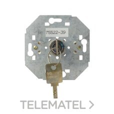 SIMON - CONMUTADOR C/ENCLAV.C/LLAVE S.75