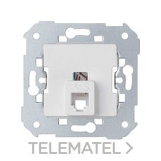 SIMON - TOMA TELEF.4 CONEX.S.75 GRIS