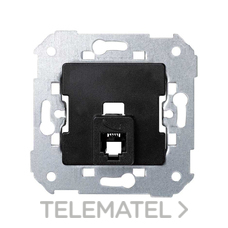 SIMON - TOMA TELEF.4 CONEX.S.75 NEGRO