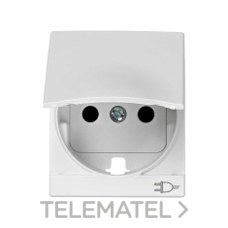 SIMON - TAPA ARTIC.ENCH.2P+SCHUKO+SEG.82CENT BL.