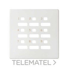 SIMON - TAPA SELECTOR AVISOS 05242-39 BL.NIEVE