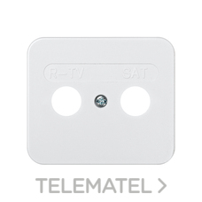 SIMON - TAPA TOMA R-TV+SAT S.75 BLANCO NIEVE - Imagen 2