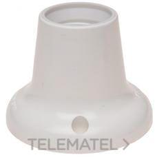 SOLERA - PORTALAMP.ZOCALO RECTO E-27 BL.