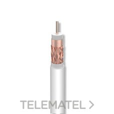 TELEVES - CABLE COAX.T100 CU/CU PVC CLASE A 100m BL.