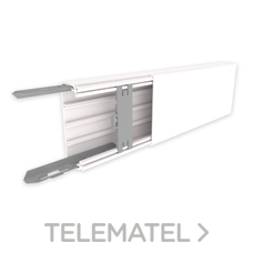 UNEX - CANAL 72/73 PVC-M1 40x110 BL.NIEVE