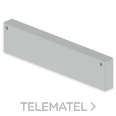UNEX - TAPA FINAL REDUC.PVC-M1 P/66300/1 GRIS