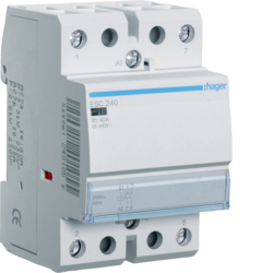 HAGER - CONTACTOR SILENCIOSO 230V 40A 2NA