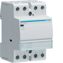 HAGER - CONTACTOR 230V 63A 4NA