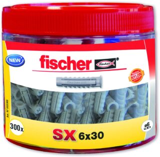 FISCHER - TACO EXP.SX 6x30 ROUND BOX 300 U.