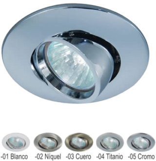 CONALUX - ARO BASCULANTE CIRC. d.102mm BLANCO