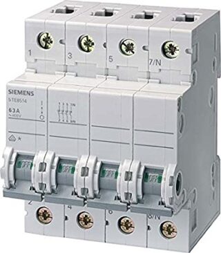 SIEMENS - INT.5TE8 TRIP.+N 125A 400VAC