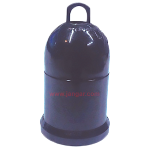 JANGAR - PORTALÁMPARAS BAQUELITA ECONÓMICO NEGRO