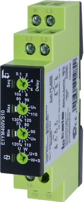 EUROMATEL - RELE CTROL.TENS. F-N-3x400/1NAC