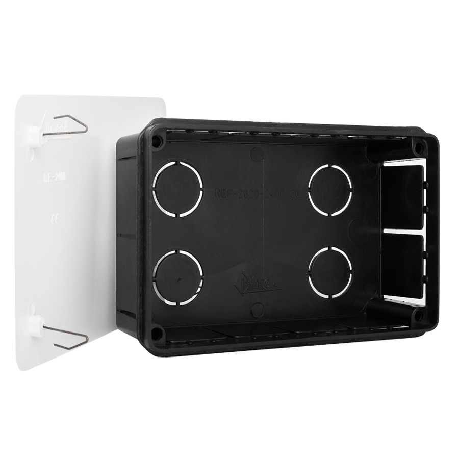INMAEL - CAJA EMPALMES 160x100 G.METALICA