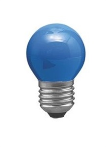 OSRAM - LAMPARA ESFERICA 25W E27 AZUL