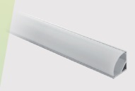 LDVlighting - PERFIL ALU.ANG. 2000x25x7cm CON DIFUSOR 2m/u