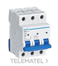 CHINT - MAGNETOT.3P 32A 3M CURVA-C 6kA
