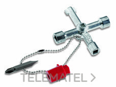 CIMCO - LLAVE UNIV.4 UTILES LLAVE CRUZ