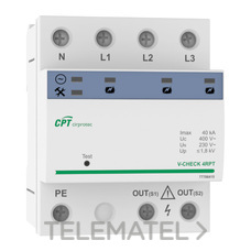 CIRPROTEC - PROT. V-CHECK 4RPT TRIFÁSICO 40kA