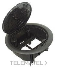 EFAPEL - CAJA DE SUELO 4 MODULOS GRIS