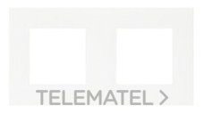 EFAPEL - MARCO DOBLE Q-45 SIZA VIEIRA NEGRO