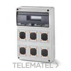 FAMATEL - CAJA 506x330x130 13 ELEM. 6 MOD. IP65