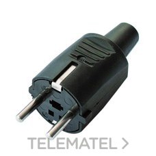 FENOPLASTICA - CLAVIJA GOMA TT SCHUKO 10/16A NG.
