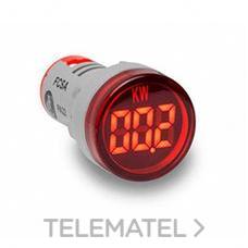 FERNANDO CARRASCO - PILOTO IND.KILOWATIOS DIG.Ø 22,5mm IP66