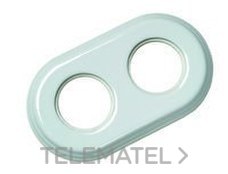 FONTINI - MARCO 2 ELEM.GARBY PORCELANA BL.PACK