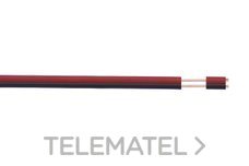 GESCABLE - CABLE PARALELO 2X0.5 ROJO/NEGRO