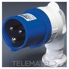 GEWISS - CLAVIJA 90º MOVIL 16A 2P+T 220V IP44