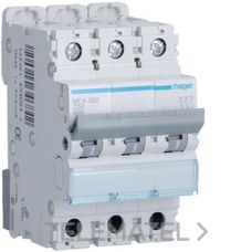 HAGER - MAGNETOT. 3P 50A C 6kA