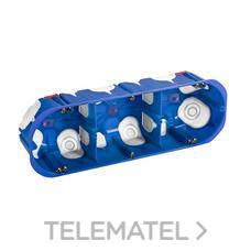 IDE - CAJA MECANISMO PLADUR 3 ELEM. C/TORN.