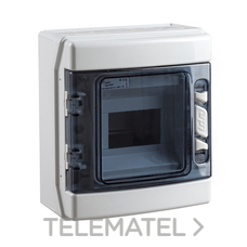 IDE - CAJA IP65 SUPF.1x6MOD.ABS GR.TP