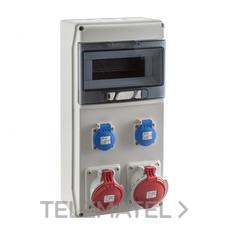 IDE - CENTRAL 8 MOD.CS9PT 1 BA.2 P+TIERRA 16A