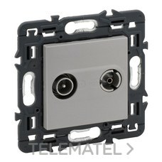 LEGRAND - BASE VALENA NEXT TV/R-SAT FINAL ALUMINIO