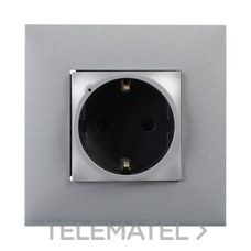 LEGRAND - BASE VALENA NEXT W/NETATMO 2P+T ALUMINIO