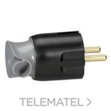 LEGRAND - CLAVIJA 2P + TT 16A ROTATIVA GSB NEGRO