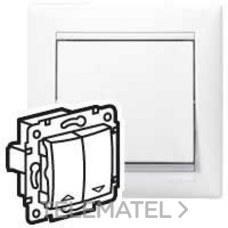 LEGRAND - DOBLE PULSADOR PERSIANA VALENA BLANCO